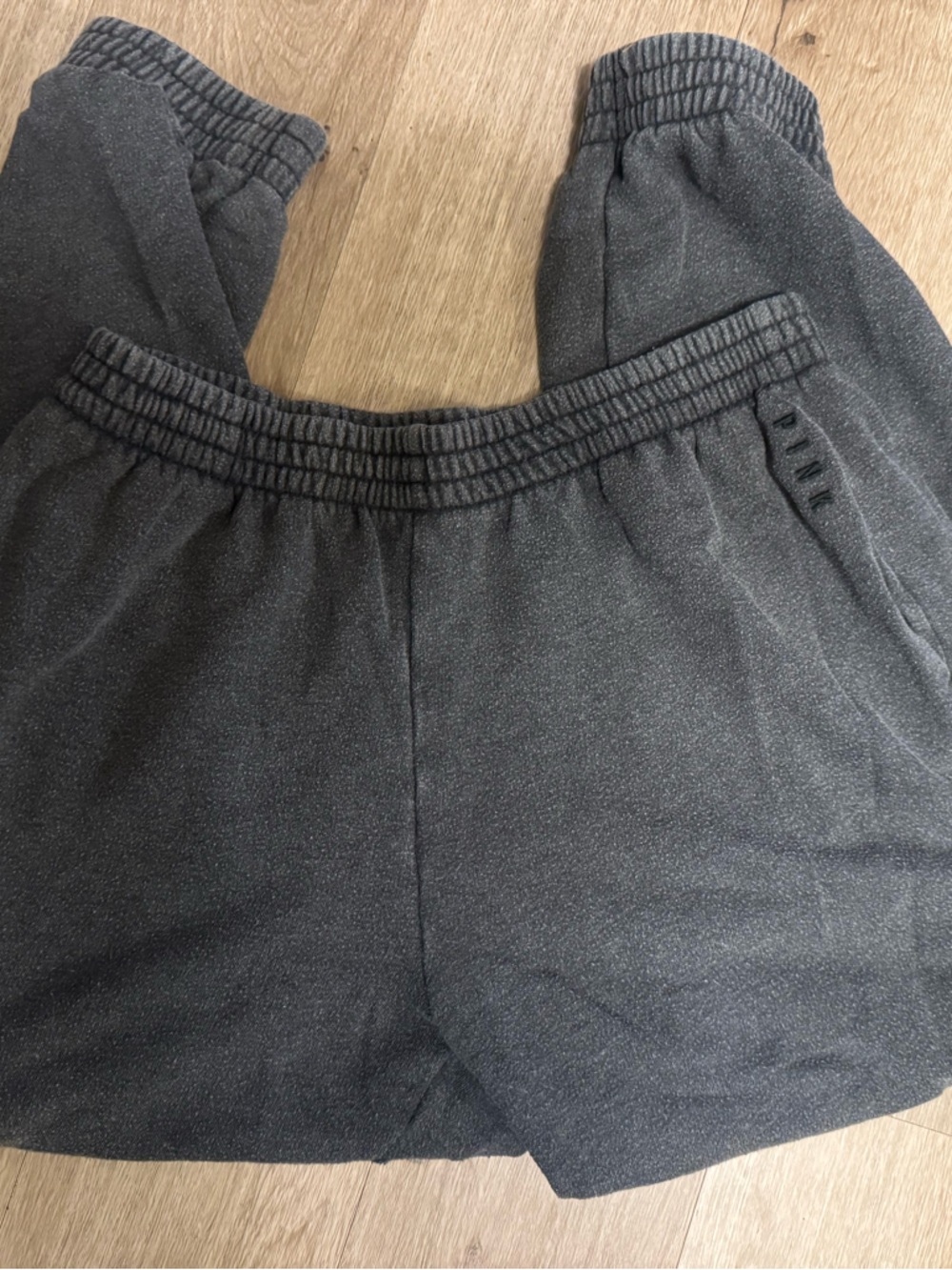 PINK Victoria's Secret charcoal joggers Large